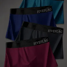 FiveFlag Set of 3 Multicoloured Modal Trunks-image-42