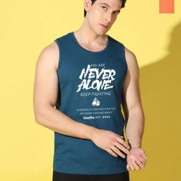 WOOSTRO Men Pack Of 2 Printed Raw Edge Slim Fit T-shirt-image-34