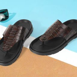 Mochi Men Leather Comfort Sandals-image-91