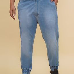 John Pride Men Regular Fit Mid-Rise Light Fade Stretchable Jeans-image-57