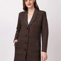 TWENTY ME Women Lapel Collar Longline Cardigan-image-74