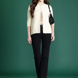 Cayman Self Design Geometric Woollen Sweaters-picture-36