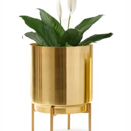 HomeShastra Metal Planters with Stand-21