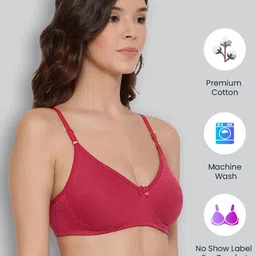 LYRA Pack Of 2 Full Coverage Cross Over Comfort Bra image 3