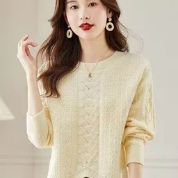 StyleCast Women Cotton Round Neck Pullover-picture-30