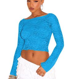 DressBerry Women Self Design Boat Neck Crop Top-image-57