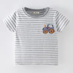 INCLUD Boys Striped T-shirt-image-64