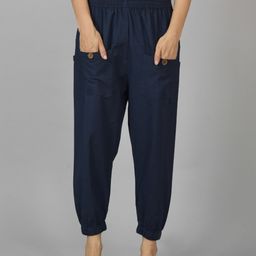 GiftyBasket Women Relaxed Cargos Trousers-image-34