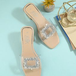 Zebba Women Embellished Block Sandals-picture-21