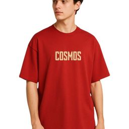 Billion Typography Printed Drop-Shoulder Sleeves Pure Cotton Oversized T-shirt-image-30