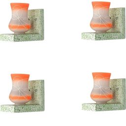 SOMIL Orange Glass Cylinder Printed Wall Lamps-picture-5