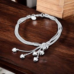Oviya Women Rhodium-Plated Wraparound Bracelet-image-5