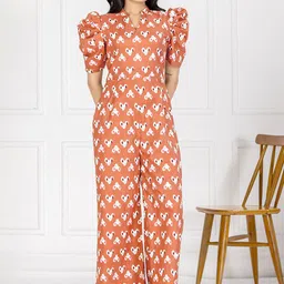WEAVLLITE Women Printed Basic Jumpsuit-picture-38
