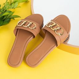 Inc 5 Women Casual Solid Open Toe Flats Fashion Flats-14