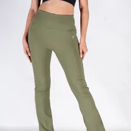 FLURR Women Smart Slim Fit High-Rise Wrinkle Free Trousers-image-91