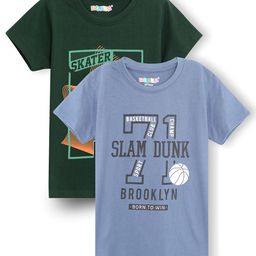 RASPY Boys 2 Printed Pure Cotton T-shirt-image-93