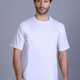 SANHOK Men Pure Cotton Casual T-shirt-image-45