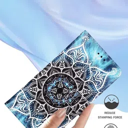 PEEPERLY Abstract Printed iPhone 16 Pro Max Flip Case Mobile Accessories image 2