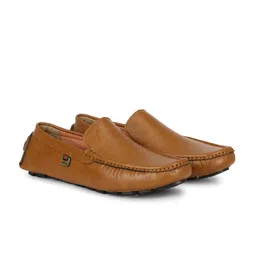 KRAASA Men High-Top Slip-On Loafers-image-42