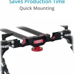CAMTREE Hunt Quick Mount 15mm Rosette Handle Set for Shoulder Rig Rods support Rail System ( CH-QM-H) Camera Rig image 4