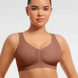 SHOP THE EDIT Seamless Wide Straps Everyday Bra-15