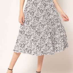 ZWERLON Printed Pleated midiSkirt-picture-41