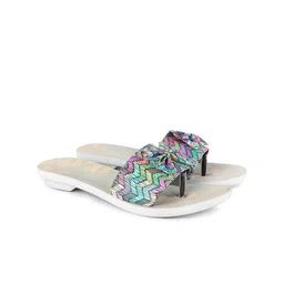 PENNEN Women Printed Open Toe Flats-35