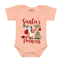 Arvesa My First Christmas Printed Romper-picture-20