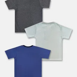Here&Now X Game Begins Boys Set of 3 Printed T-shirts image 2