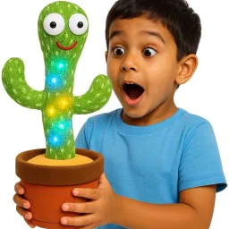 Dancing Cactus Musical Talking Toy Repeat What You Say Funny Education Kids Toys-18