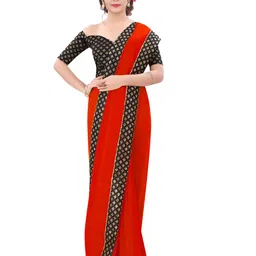limtd Zari Pure Georgette Saree-picture-9