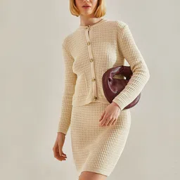 BIANCO LUCCI Top With Skirt Co-Ords-image-86