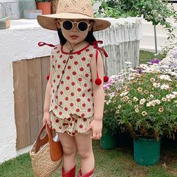 LULU & SKY Girls Printed Top with Shorts-image-66