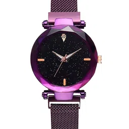 THE SHOPOHOLIC Women Embellished Round Dial & Bracelet Style Straps Analogue Watch S-451-picture-28