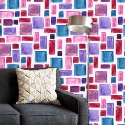 ArtzFolio Printed UV-Resistant Anti-Bacterial Watercolor Pattern Peel & Stick Wallpaper-image-16