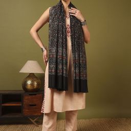 Kala Maison Women Floral Woven Design Shawl-picture-24