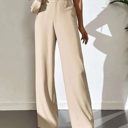 Next One Women Smart High-Rise Straight Fit Trousers-picture-16