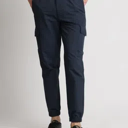 Reebok Men Regular Fit Mid Rise Trousers-image-11