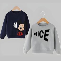 Be Perfect Kids Pack Of 2 Printed Sweatshirt-image-18