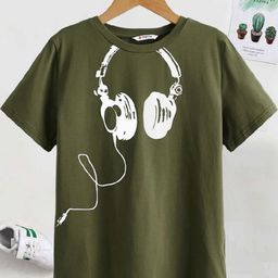 Dagcros Boys Olive Tshirts-image-52