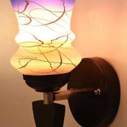 SOMIL Blue Glass Cylinder Wall Lamps-image-69