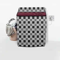 Stylista Waterproof and Dustproof PVC Washing Machine Cover-image-12
