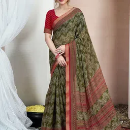 KALINI Zari Pure Chiffon Saree-picture-57