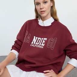 Trendyol Women Printed Sweatshirt-picture-22