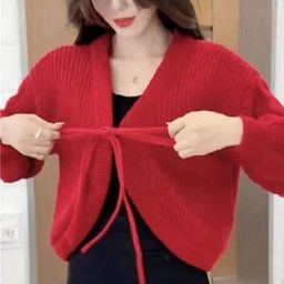 StyleCast Women Ribbed V-Neck Woollen Sweater-picture-21