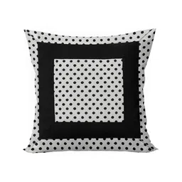 Kuber Industries White Set of 4 Square Cushion Covers image 2
