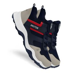 Bruton Men Mesh Running Non-Marking Shoes image 4