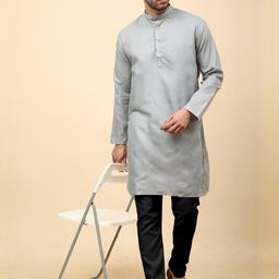VS MALL Men Cotton Blend Kurta Sets-image-114