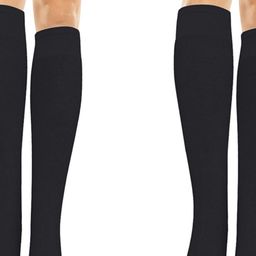 MUKHAKSH Unisex Black Socks-image-65
