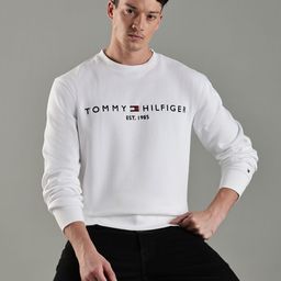 Tommy Hilfiger Men Embroidered Logo Applique Regular Fit Sweatshirt-picture-11